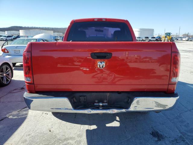 1D7HA16N95J628025 - 2005 DODGE RAM 1500 S RED photo 6