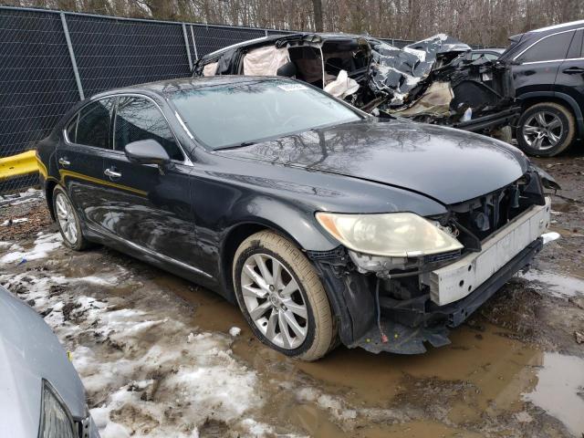 JTHBL46F985060004 - 2008 LEXUS LS 460 GRAY photo 4