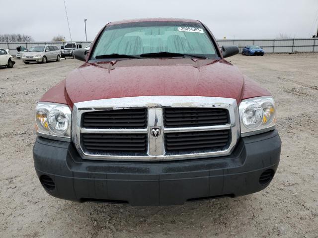 1D7HE28K16S525819 - 2006 DODGE DAKOTA QUAD RED photo 5