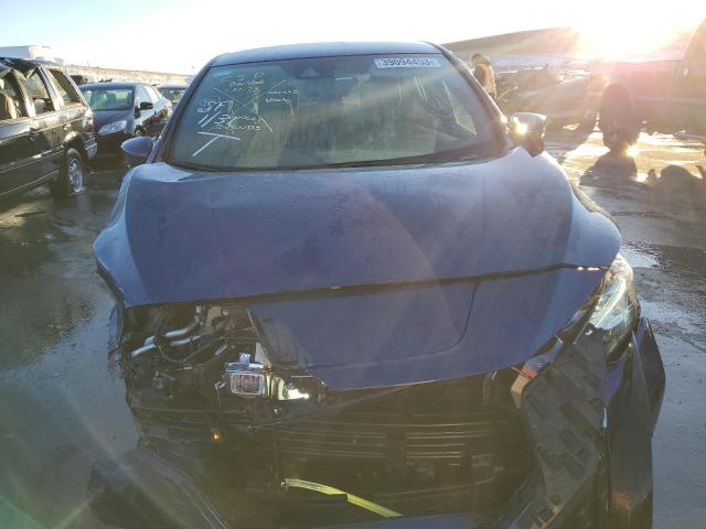 1N4AZ1CP4LC310668 - 2020 NISSAN LEAF SV BLUE photo 5