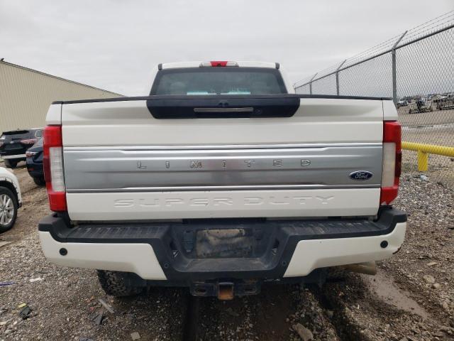 1FT7W2BT1KED09322 - 2019 FORD F250 SUPER DUTY WHITE photo 6