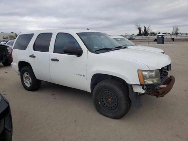 1GNFK13029R247123 - 2009 CHEVROLET TAHOE K1500 LS WHITE photo 4