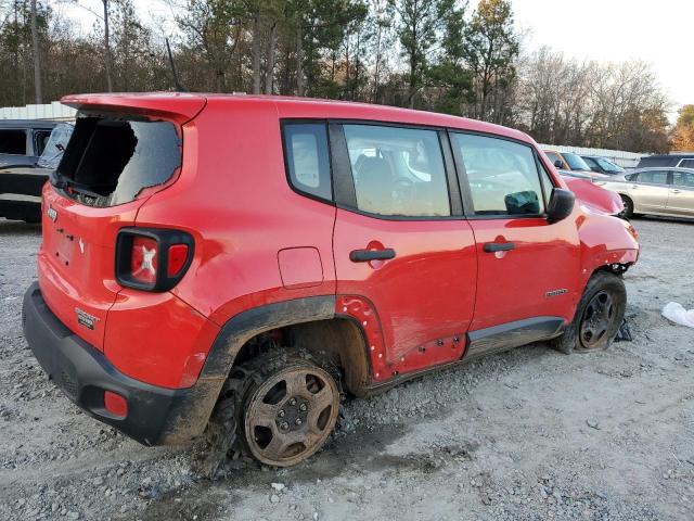 ZACCJAABXHPF80038 - 2017 JEEP RENEGADE SPORT RED photo 3