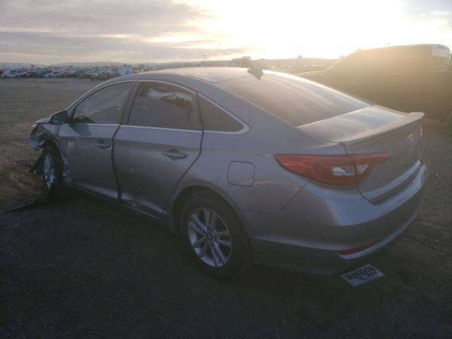 5NPE24AF9FH217987 - 2015 HYUNDAI SONATA SE SILVER photo 2