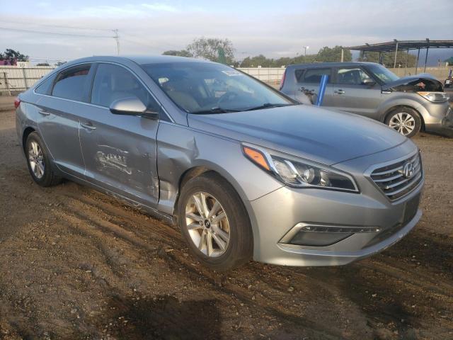 5NPE24AF9FH217987 - 2015 HYUNDAI SONATA SE SILVER photo 4