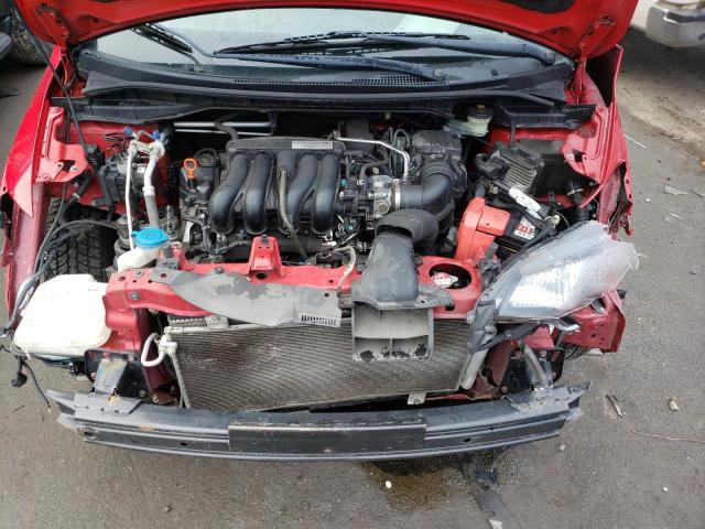 3HGGK5H50FM708651 - 2015 HONDA FIT LX RED photo 11