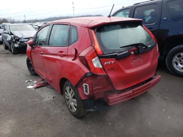 3HGGK5H50FM708651 - 2015 HONDA FIT LX RED photo 2