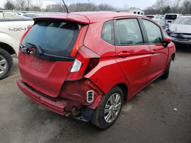 3HGGK5H50FM708651 - 2015 HONDA FIT LX RED photo 3