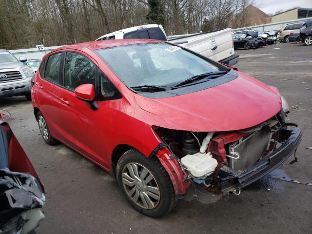 3HGGK5H50FM708651 - 2015 HONDA FIT LX RED photo 4