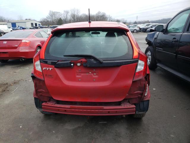 3HGGK5H50FM708651 - 2015 HONDA FIT LX RED photo 6