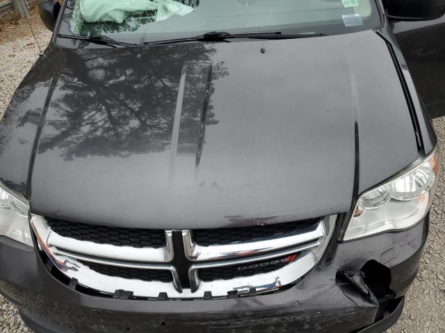 2C4RDGBG2KR606276 - 2019 DODGE GRAND CARA SE CHARCOAL photo 12