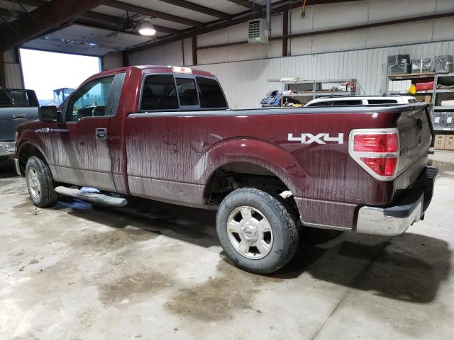 1FTMF1EW8AKE48589 - 2010 FORD F150 MAROON photo 2