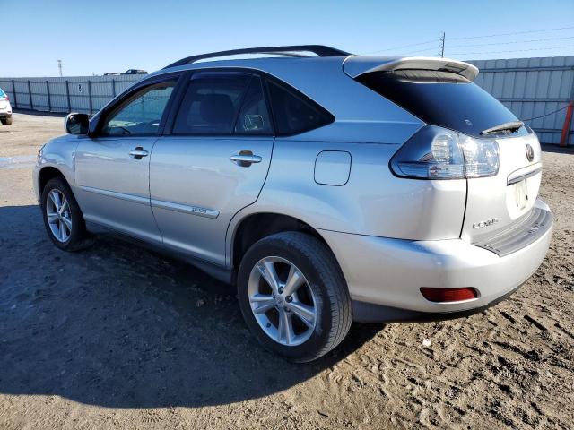 JTJGW31U082006412 - 2008 LEXUS RX 400H SILVER photo 2