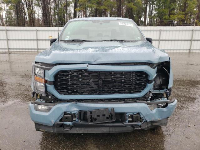 1FTEW1EP3PKD25854 - 2023 FORD F150 SUPERCREW BLUE photo 5