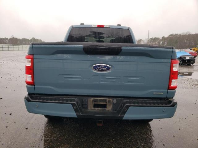 1FTEW1EP3PKD25854 - 2023 FORD F150 SUPERCREW BLUE photo 6