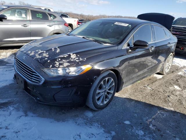 3FA6P0HD5LR169762 - 2020 FORD FUSION SE BLACK photo 1