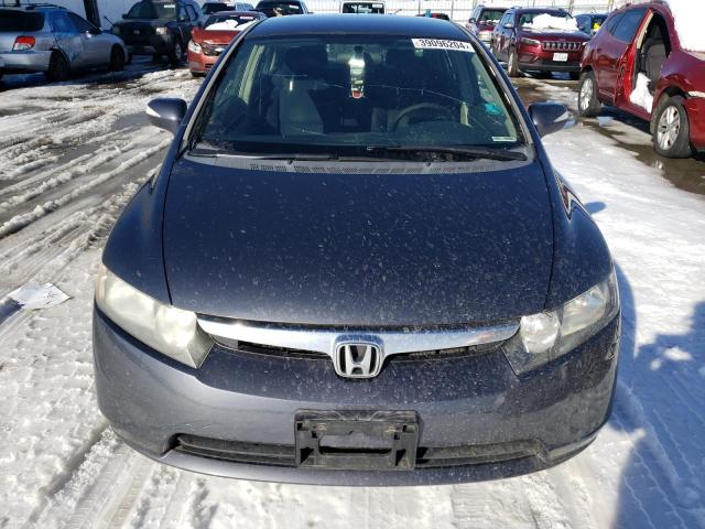 JHMFA36286S024673 - 2006 HONDA CIVIC HYBRID BLUE photo 5