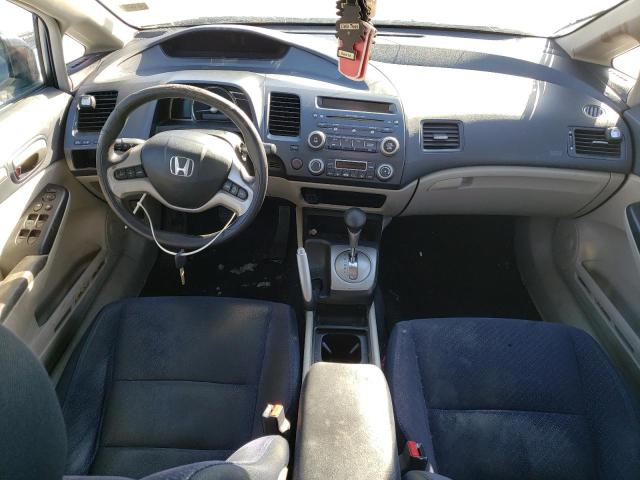 JHMFA36286S024673 - 2006 HONDA CIVIC HYBRID BLUE photo 8