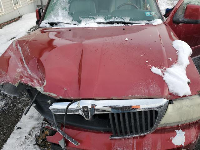 5LMEU88H54ZJ07297 - 2004 LINCOLN AVIATOR 勃艮第红 照片 12