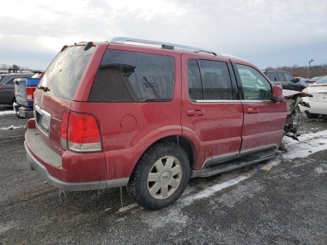 5LMEU88H54ZJ07297 - 2004 LINCOLN AVIATOR BURGUNDY photo 3