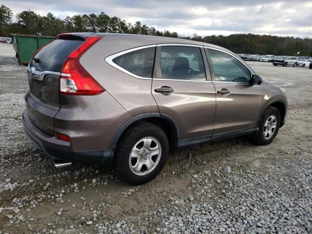 3CZRM3H31FG701169 - 2015 HONDA CR-V LX BROWN photo 3