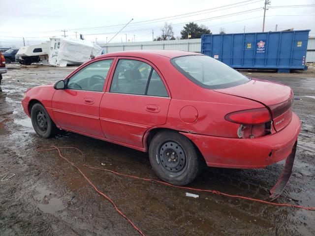 1MEFM13P4WW614132 - 1998 MERCURY TRACER LS RED photo 2