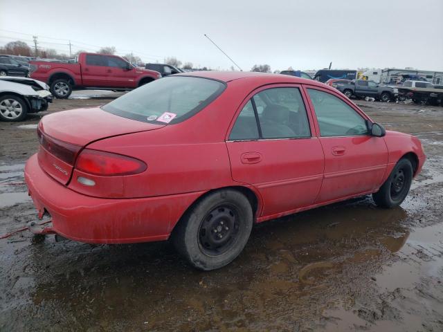 1MEFM13P4WW614132 - 1998 MERCURY TRACER LS RED photo 3