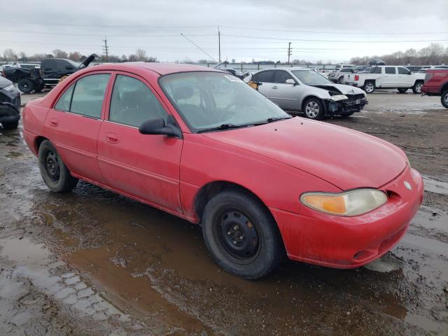 1MEFM13P4WW614132 - 1998 MERCURY TRACER LS RED photo 4