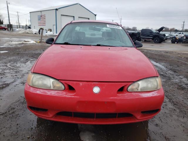 1MEFM13P4WW614132 - 1998 MERCURY TRACER LS RED photo 5