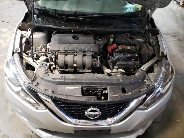 3N1AB7AP1KY210265 - 2019 NISSAN SENTRA S SILVER photo 11