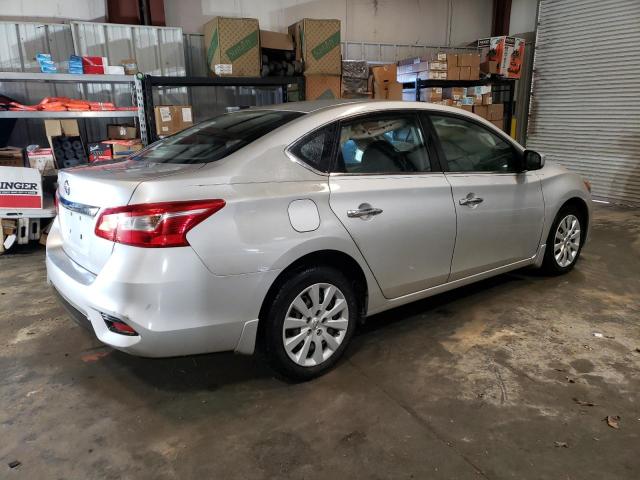 3N1AB7AP1KY210265 - 2019 NISSAN SENTRA S SILVER photo 3