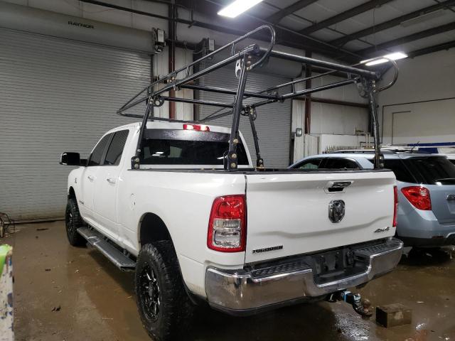 3C6UR5DL1KG680229 - 2019 RAM 2500 BIG HORN WHITE photo 2