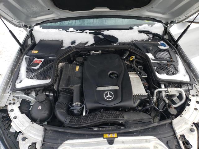 55SWF4KB5FU064302 - 2015 MERCEDES-BENZ C300 300 4MATIC SILVER photo 11