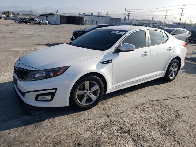 5XXGM4A77FG359987 - 2015 KIA OPTIMA LX WHITE photo 1