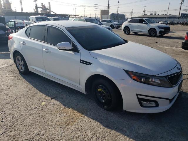 5XXGM4A77FG359987 - 2015 KIA OPTIMA LX WHITE photo 4