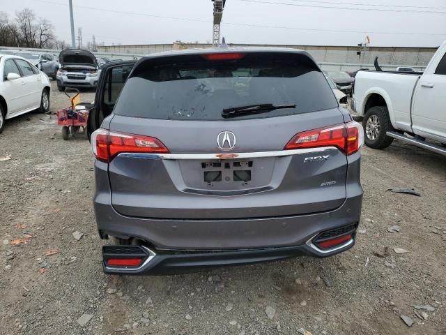 5J8TB4H73JL014878 - 2018 ACURA RDX ADVANCE GRAY photo 6