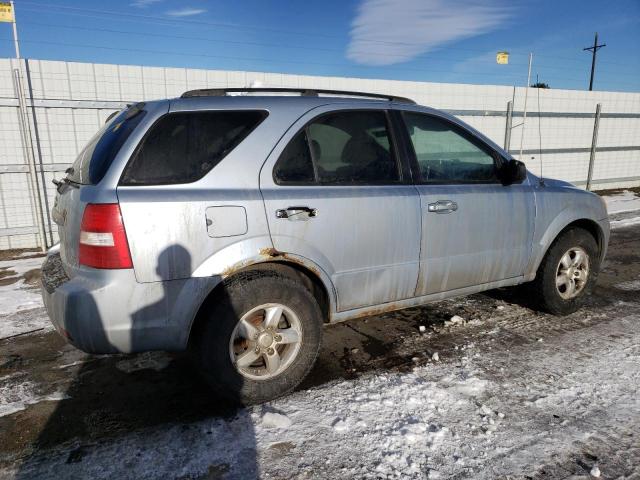 KNDJC735585841936 - 2008 KIA SORENTO EX BLUE photo 3