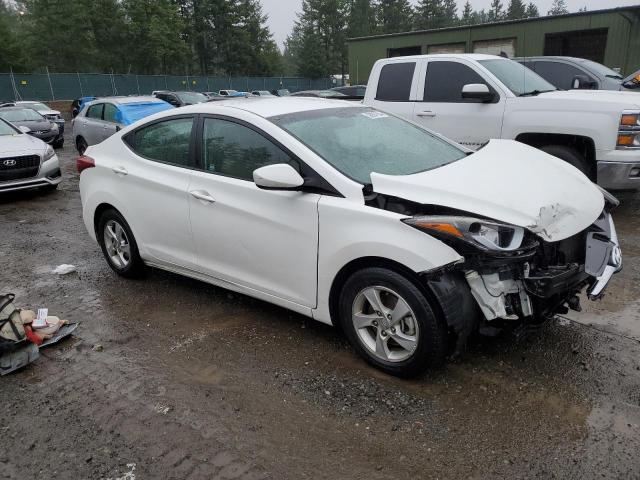 5NPDH4AE1EH469944 - 2014 HYUNDAI ELANTRA SE WHITE photo 4