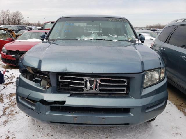 2HJYK16468H525421 - 2008 HONDA RIDGELINE RTS TEAL photo 5