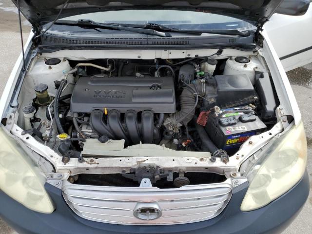 JTDBR32E930051333 - 2003 TOYOTA COROLLA CE WHITE photo 11