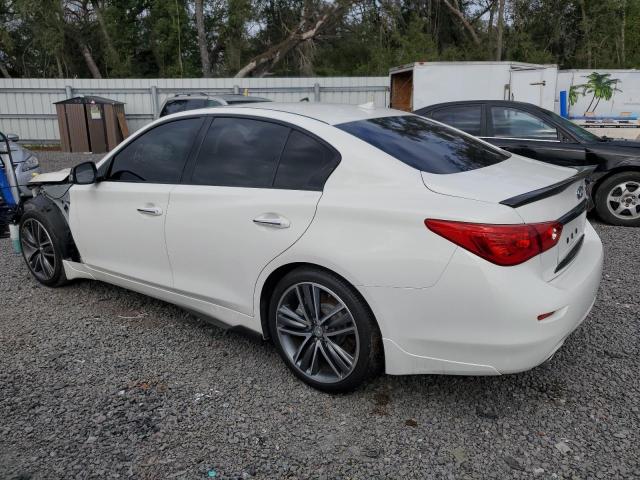 JN1BV7AP6FM353278 - 2015 INFINITI Q50 BASE WHITE photo 2