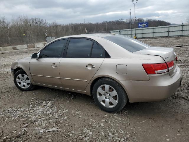 5NPET46C98H309549 - 2008 HYUNDAI SONATA GLS TAN photo 2