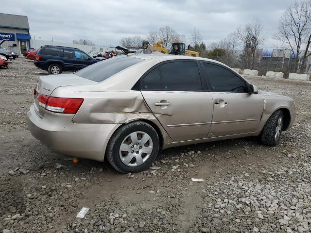 5NPET46C98H309549 - 2008 HYUNDAI SONATA GLS TAN photo 3