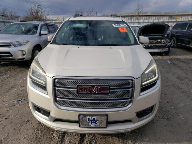 1GKKVTKD2EJ150676 - 2014 GMC ACADIA DENALI WHITE photo 5