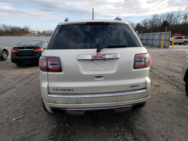 1GKKVTKD2EJ150676 - 2014 GMC ACADIA DENALI WHITE photo 6