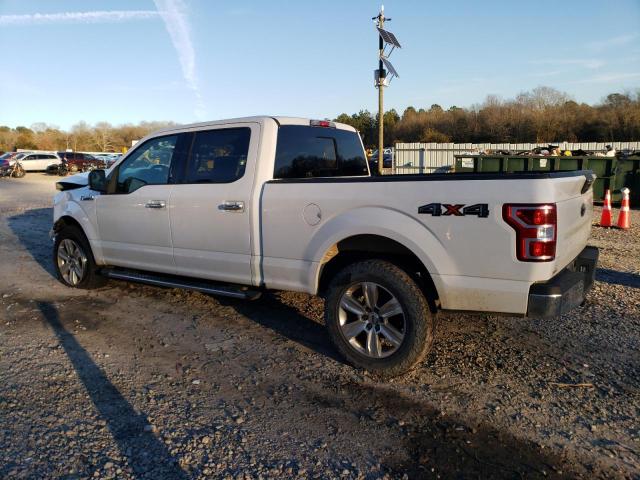 1FTFW1E49KKD67822 - 2019 FORD F150 SUPERCREW WHITE photo 2