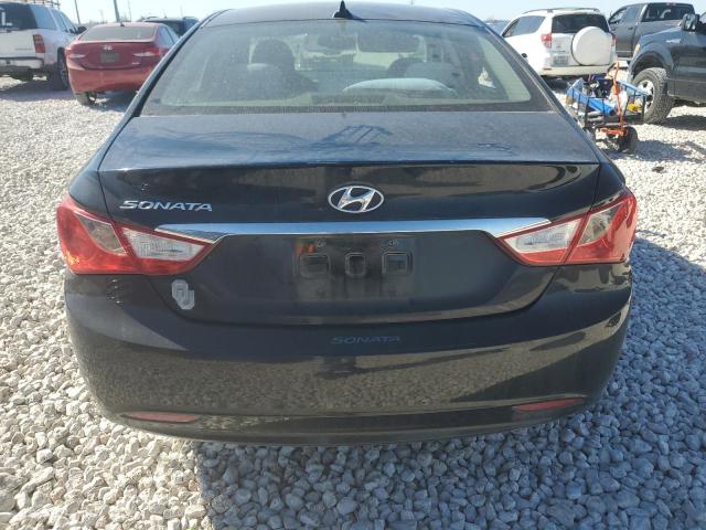 5NPEB4AC0CH486588 - 2012 HYUNDAI SONATA GLS BLACK photo 6