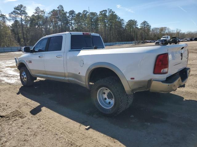 3D73Y4CL9AG137282 - 2010 DODGE RAM 3500 WHITE photo 2