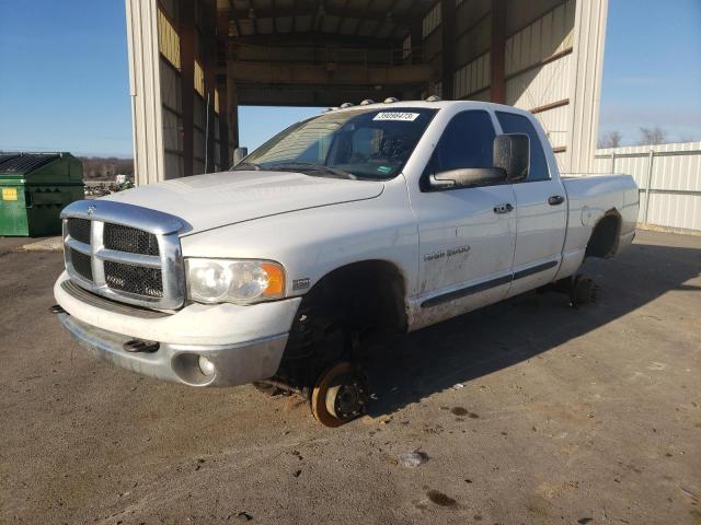 3D7KS28D95G800309 - 2005 DODGE RAM 2500 ST WHITE photo 1