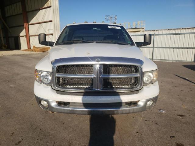 3D7KS28D95G800309 - 2005 DODGE RAM 2500 ST WHITE photo 5